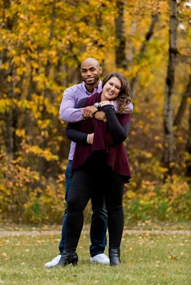 Trevor Jordan and his wife, Meagan